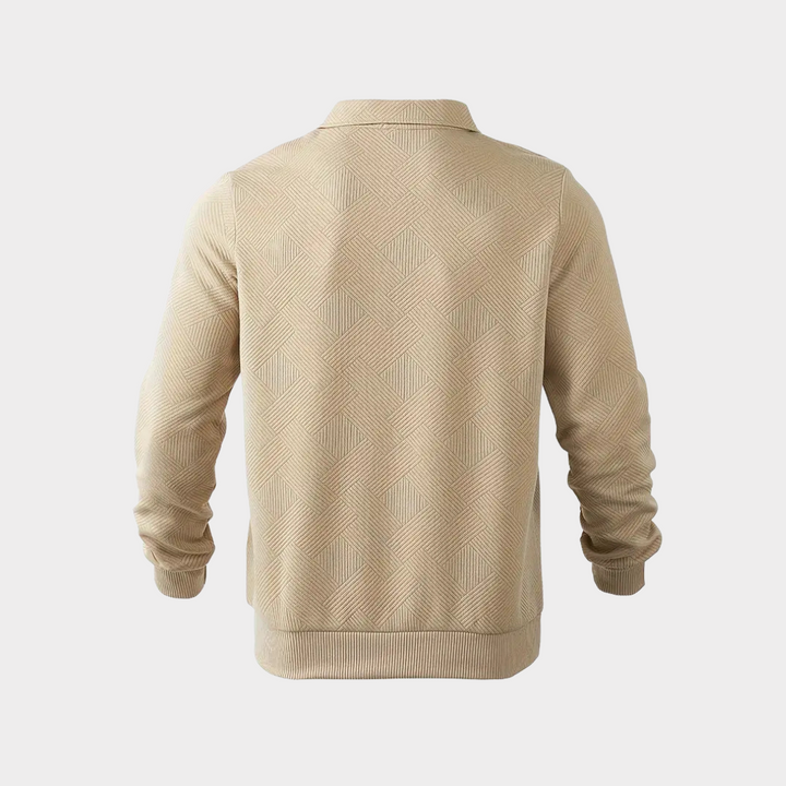 Hudson | Textured Half-Zip Pullover