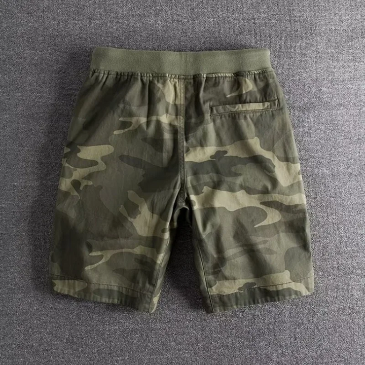 Nathan | Relaxed Camo Shorts