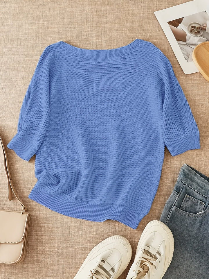 Lena | Relaxed Open-Knit Jumper