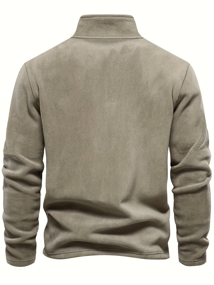 Hugo | Half-Zip Stand-Collar Pullover