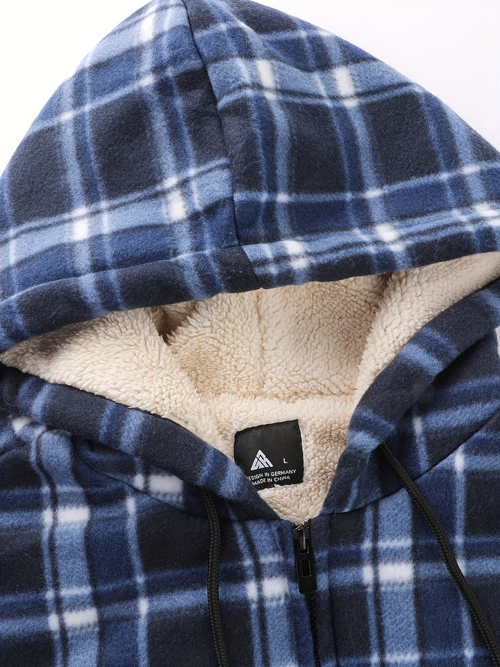 Declan | Cozy Hooded Zip-Up Jacket