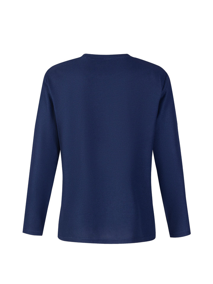 Bruno | Textured Long-Sleeve Top