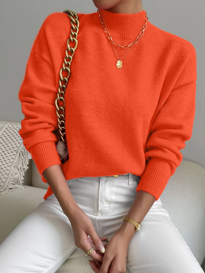 Lorelei | Refined Mock Neck Jumper