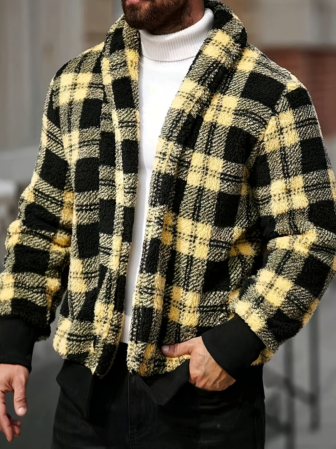 Hayes | Cozy Checked Jacket