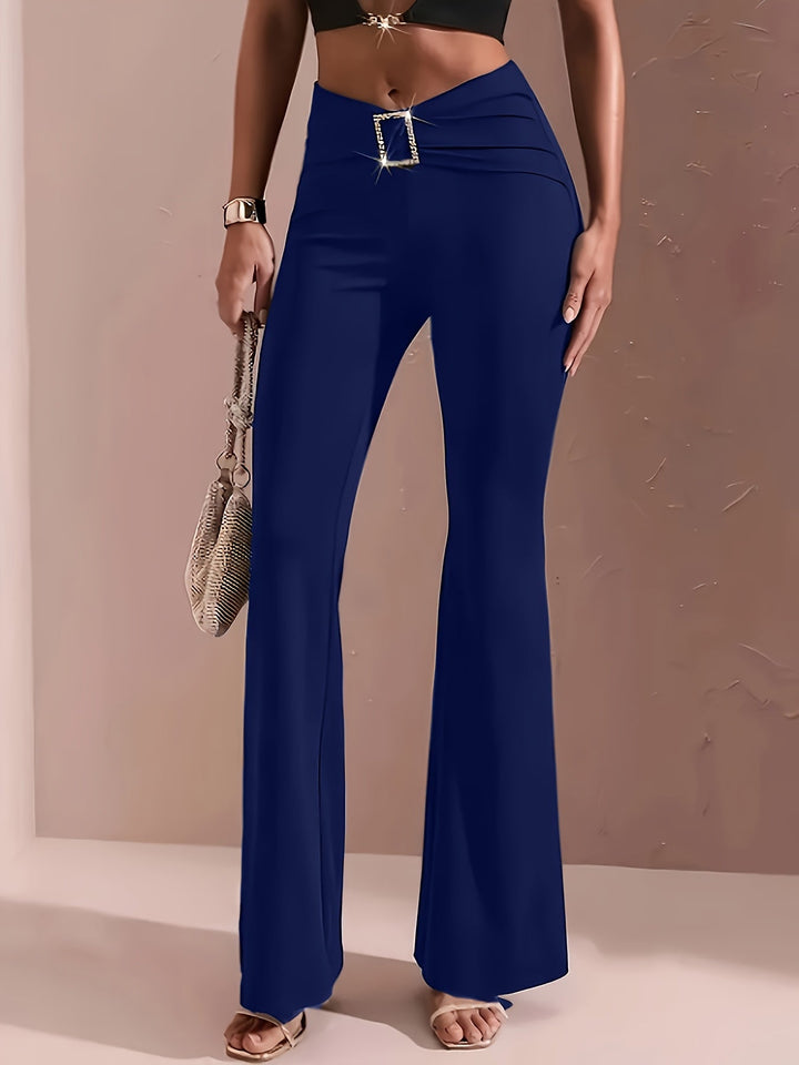 Rosemary | High-Waisted Flared Trousers