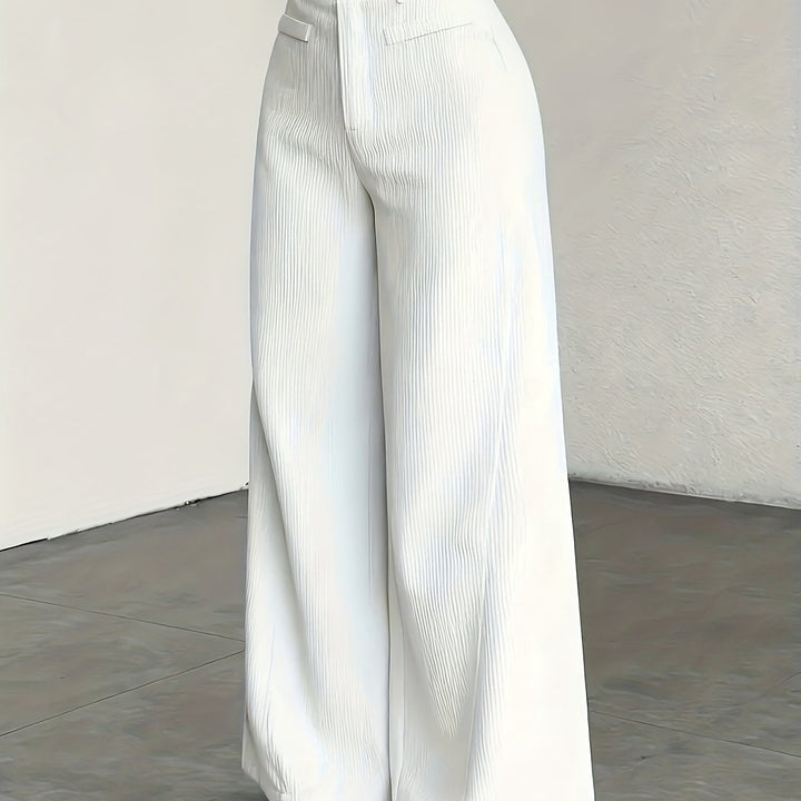 Kimberly | High-Waisted Wide-Leg Trousers
