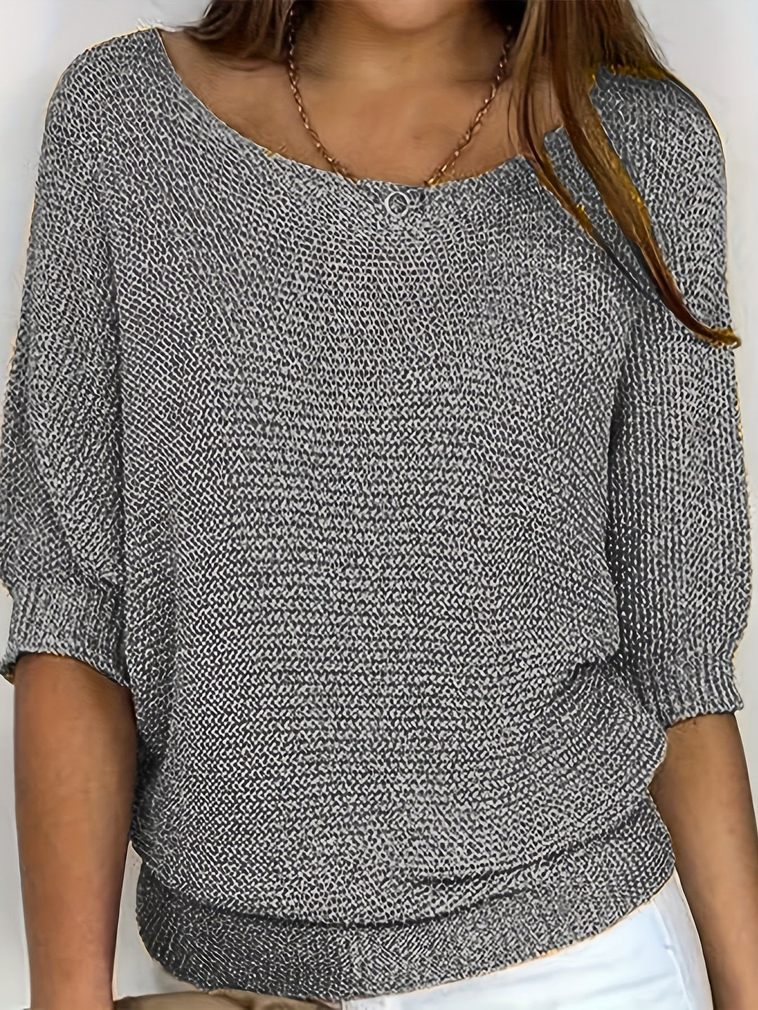 Lena | Relaxed Open-Knit Jumper