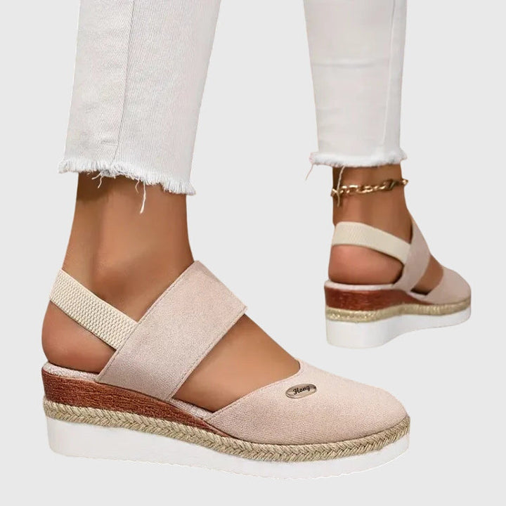 Ruth | Cushioned Wedge Sandals