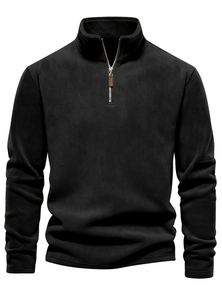Hugo | Half-Zip Stand-Collar Pullover
