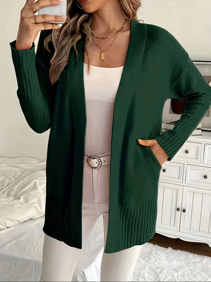 Deanna | Relaxed Open-Front Cardigan