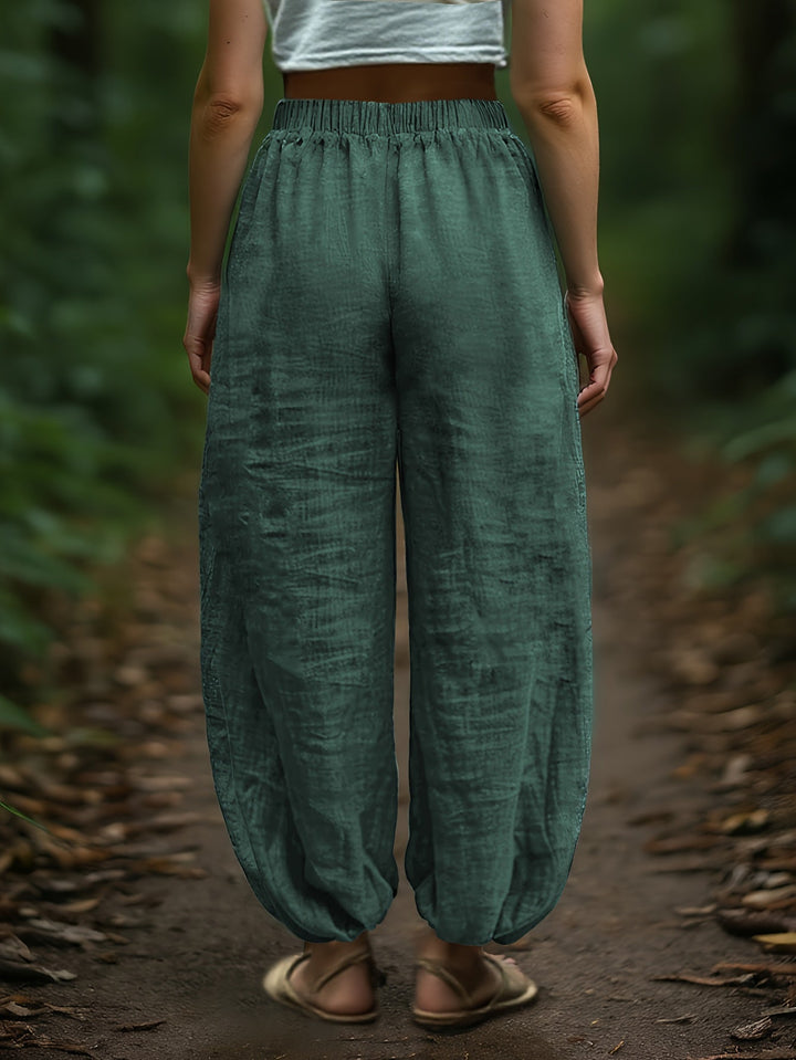 Marjorie | Relaxed Drawstring Lantern Trousers