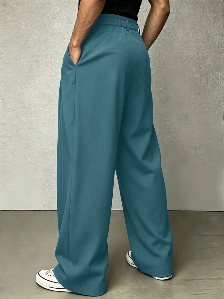 Hudson | Pleated Wide-Leg Trousers