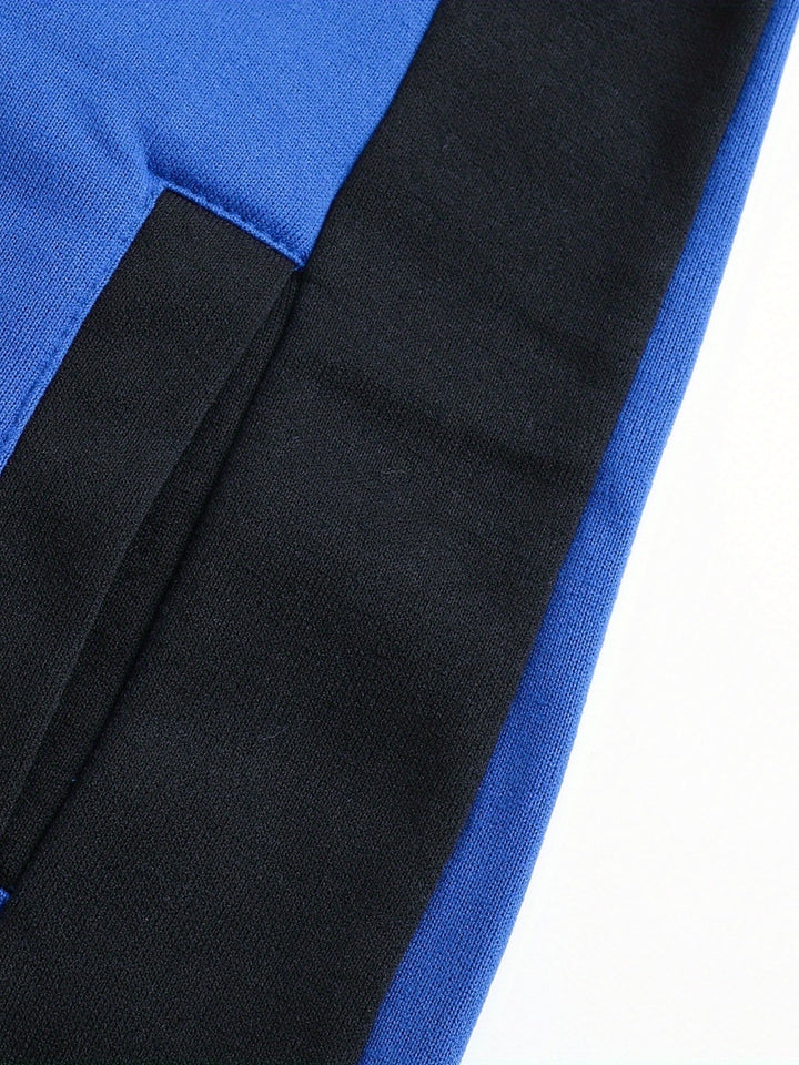 Bryce | colour Block Zip-Up Hooded Jacket