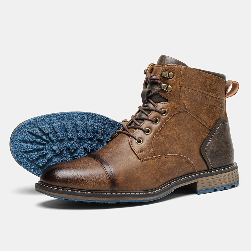 Rupert | Refined Cap-Toe Ankle Boots