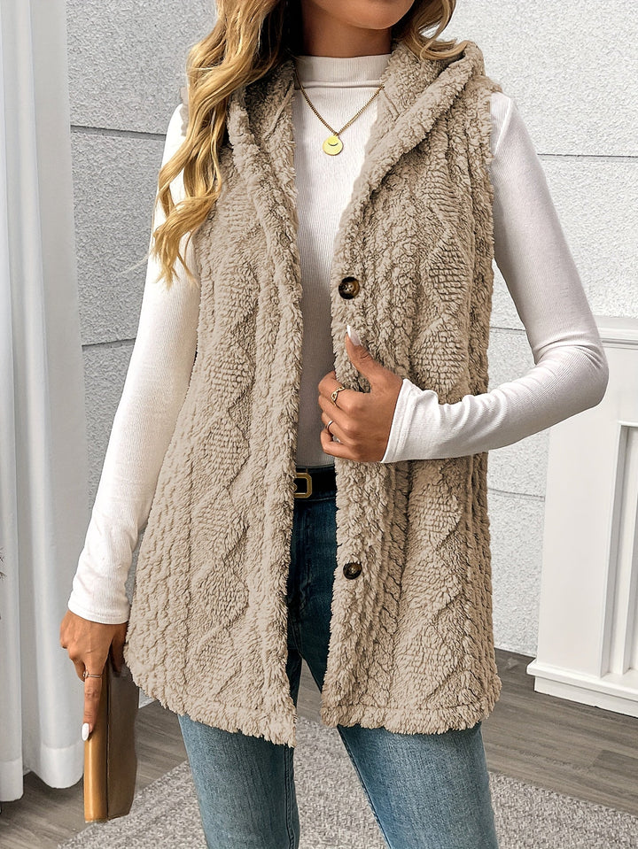 Lorna | Cozy Hooded Sleeveless Vest