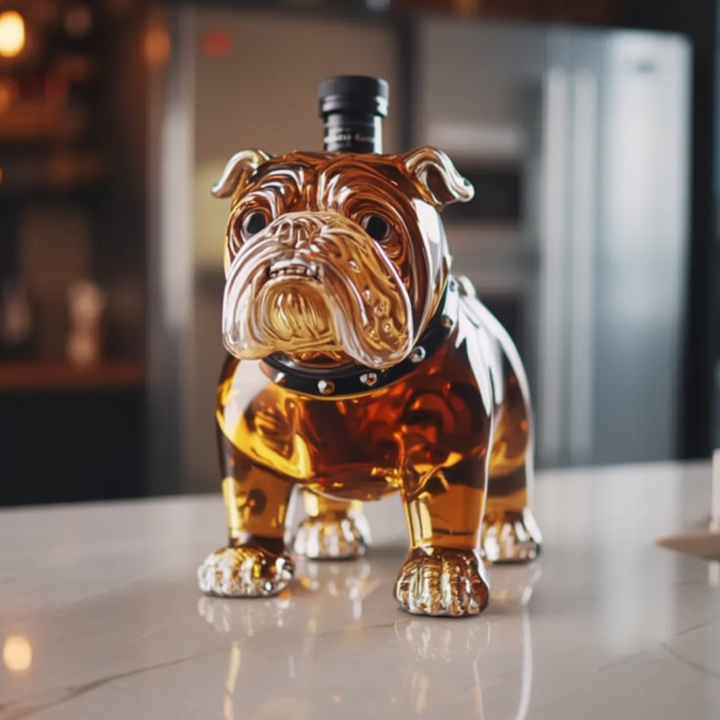 Frank | Whisky Bottle Bulldog Design