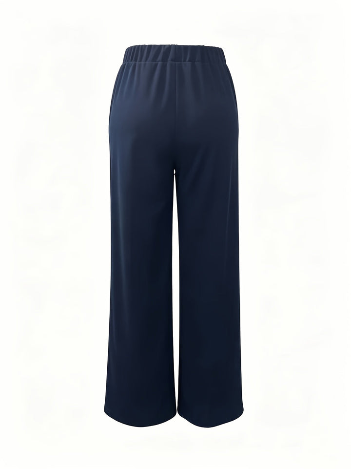 Claudia | High-Waisted Wide-Leg Trousers