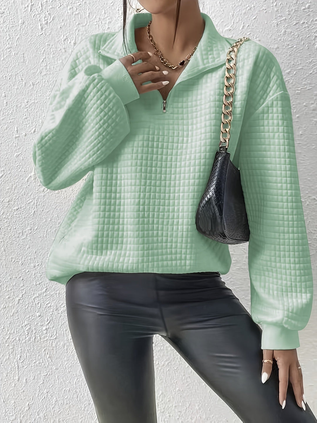 Susanna | Relaxed Quarter-Zip Pullover