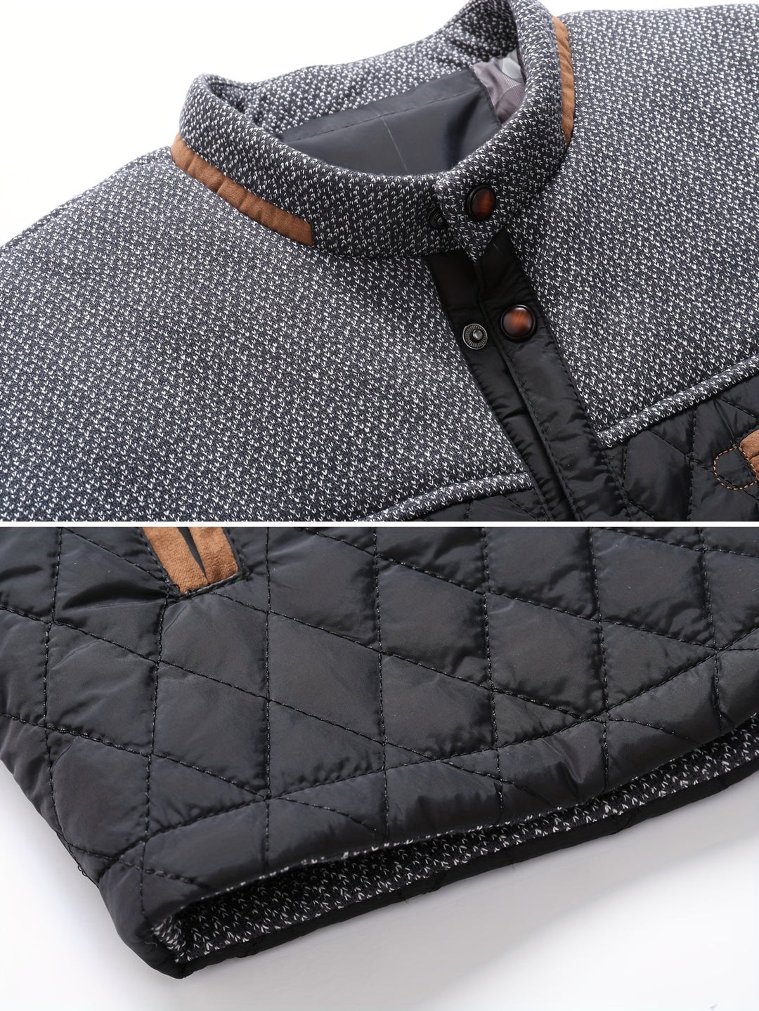 Gideon | Quilted Stand-Collar Jacket
