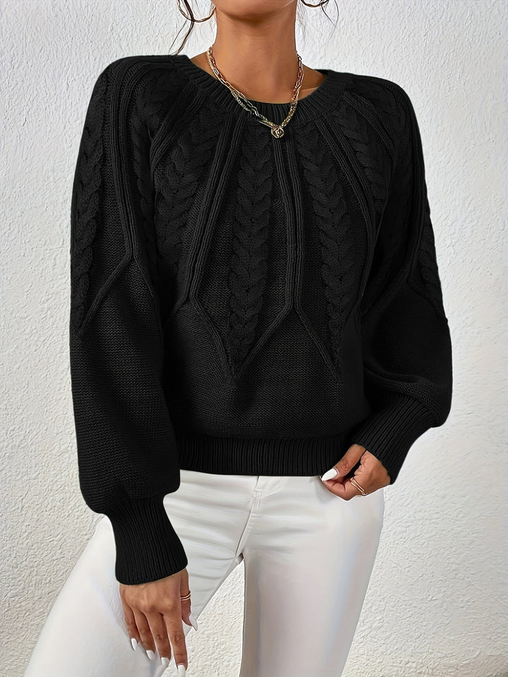 Eleanor | Relaxed Cable-Knit Jumper