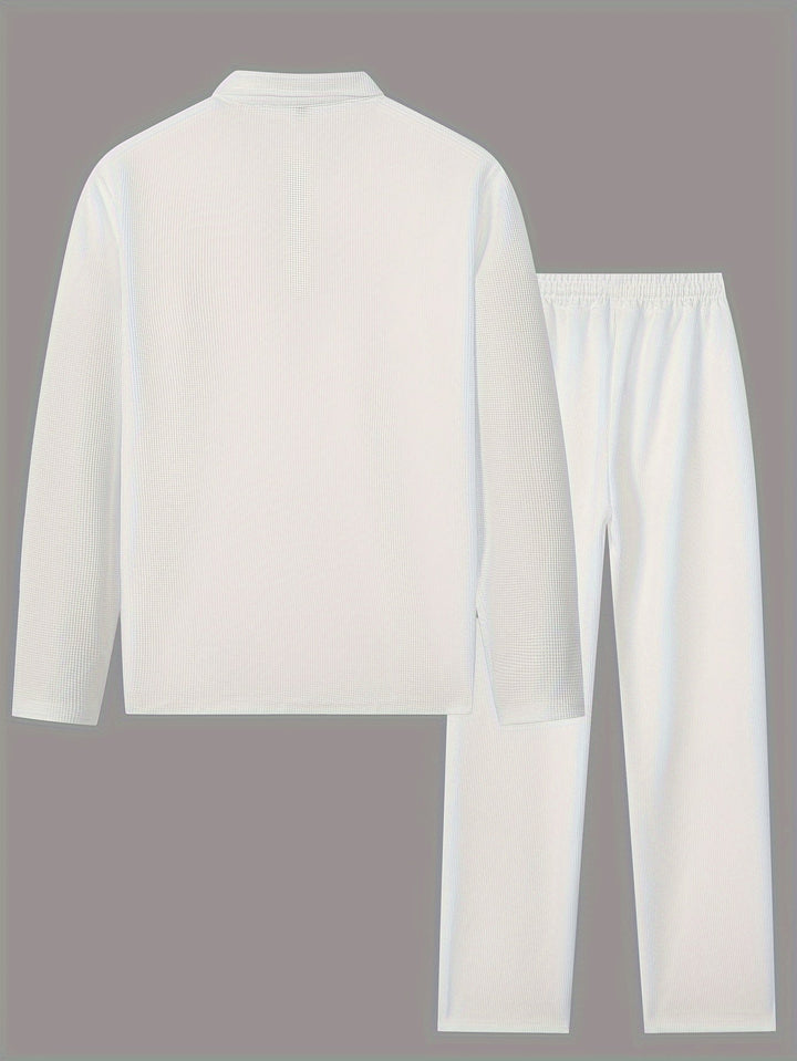 Oliver | Relaxed Textured Two-Piece Set