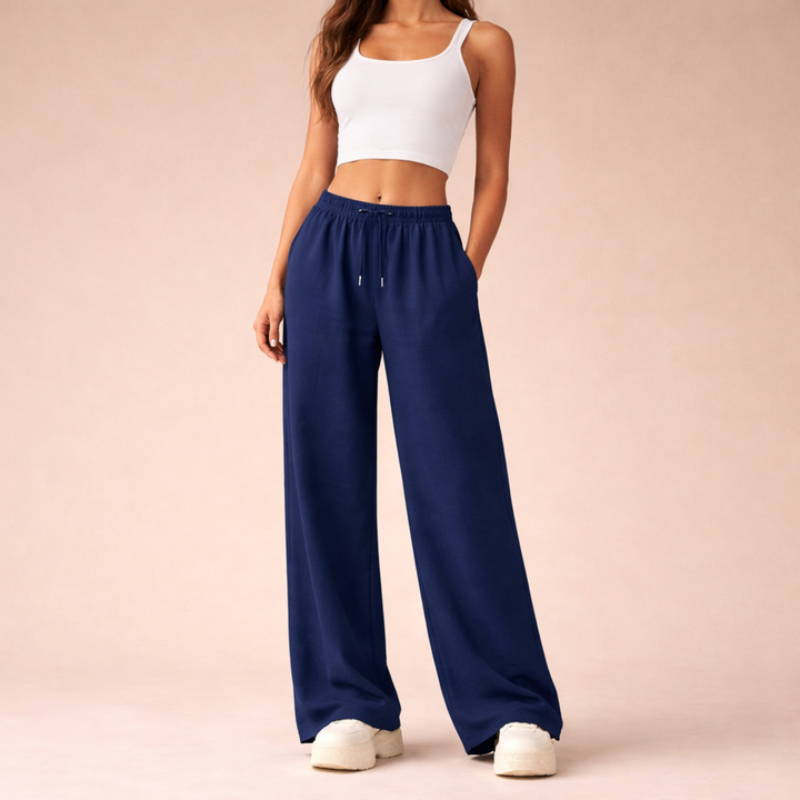Paige | Relaxed Wide-Leg Joggers