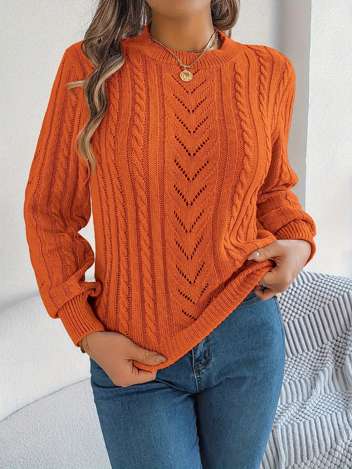Blythe | Cable-Knit Textured Jumper