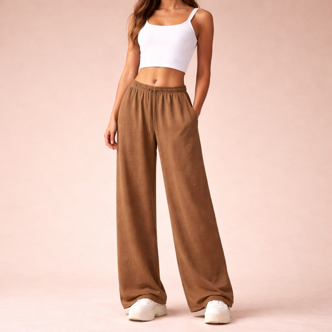 Paige | Relaxed Wide-Leg Joggers