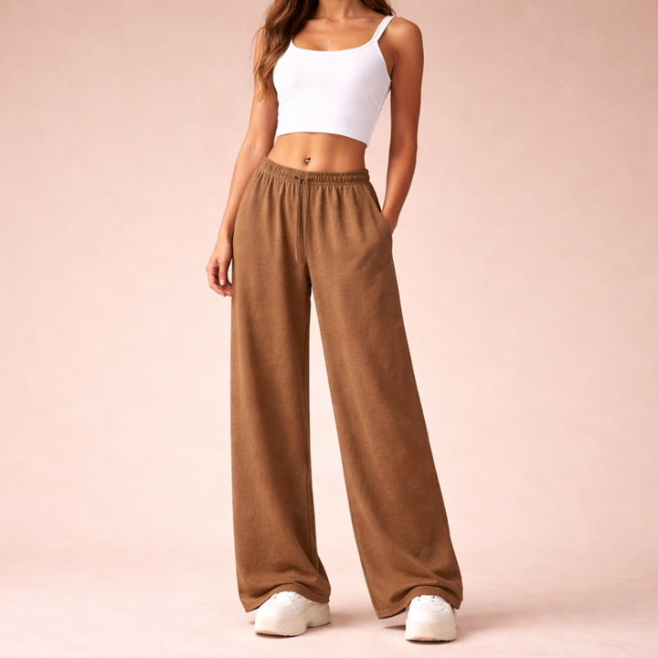 Paige | Relaxed Wide-Leg Joggers