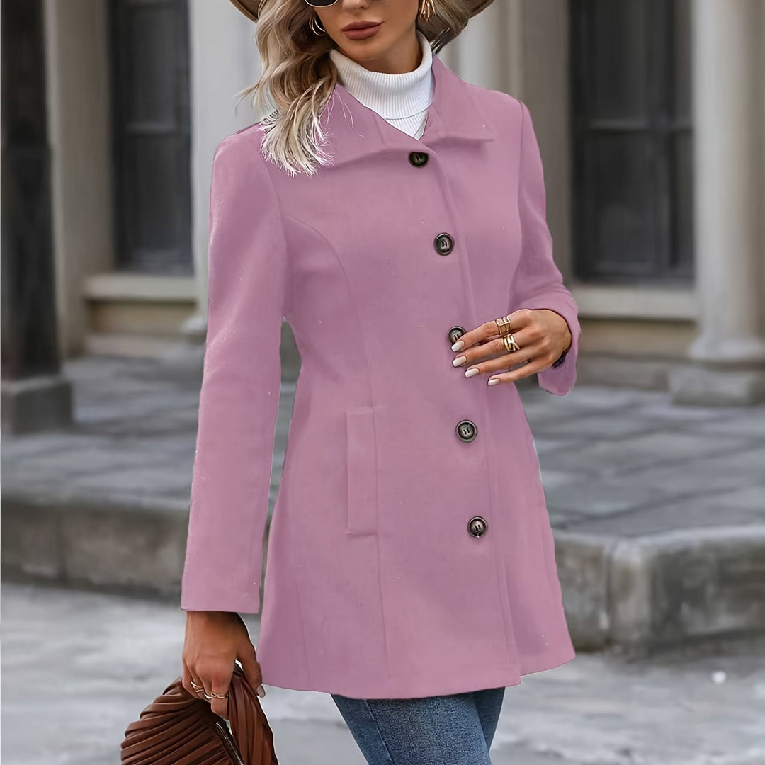 Annalise | Waist-Cinching Mid-Length Coat