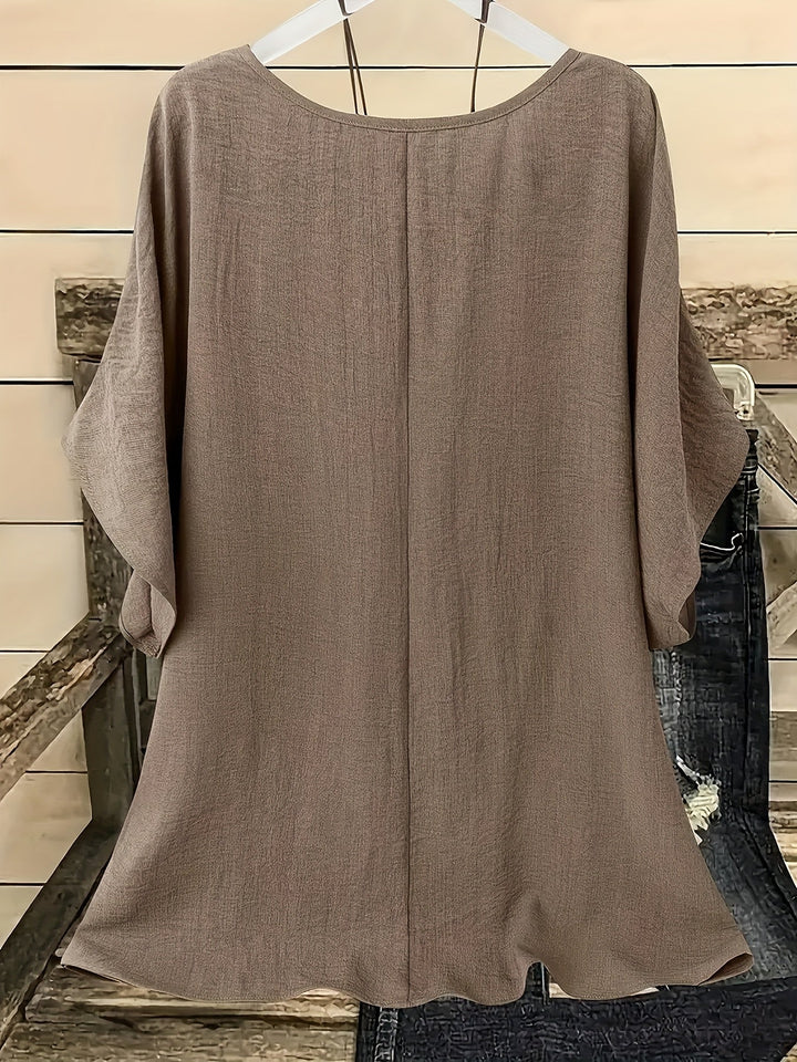 Maeve | Flowy Batwing Blouse
