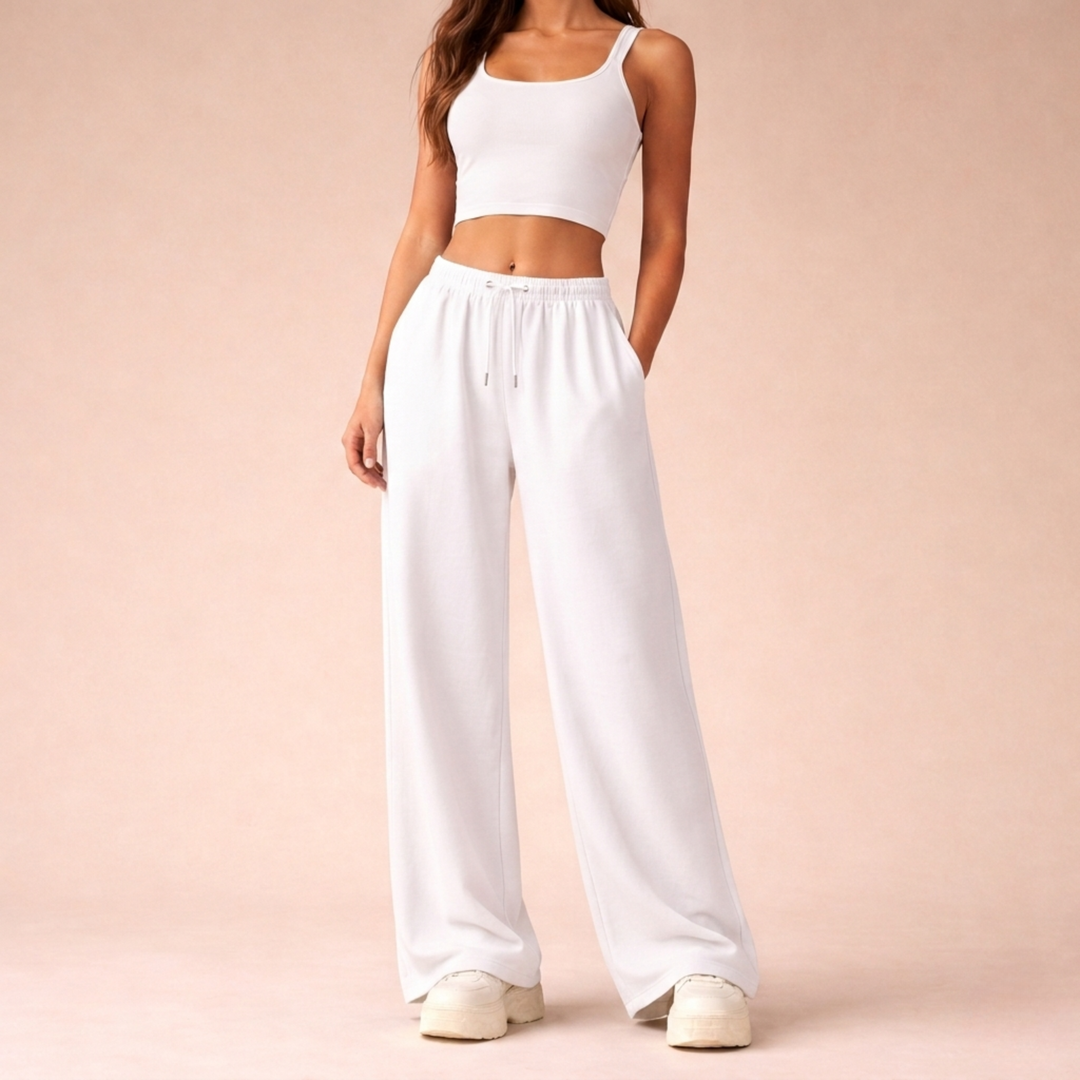 Paige | Relaxed Wide-Leg Joggers
