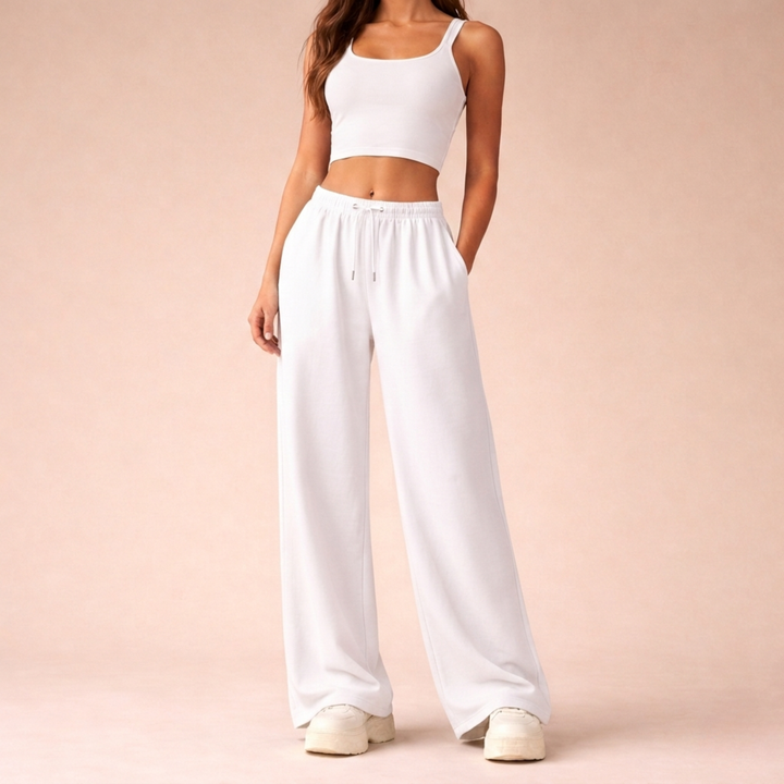 Paige | Relaxed Wide-Leg Joggers