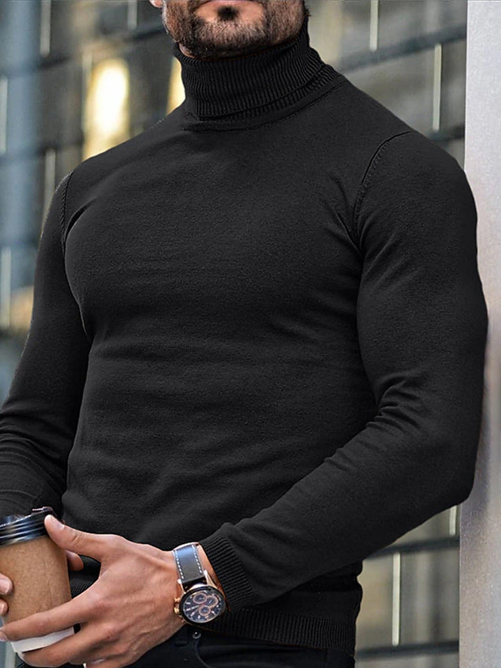 Dominic | Refined High-Neck Turtleneck