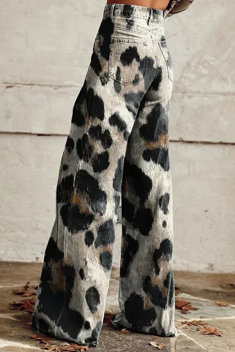Andrea | Classic Multicolour Bohemian Elegant Trousers