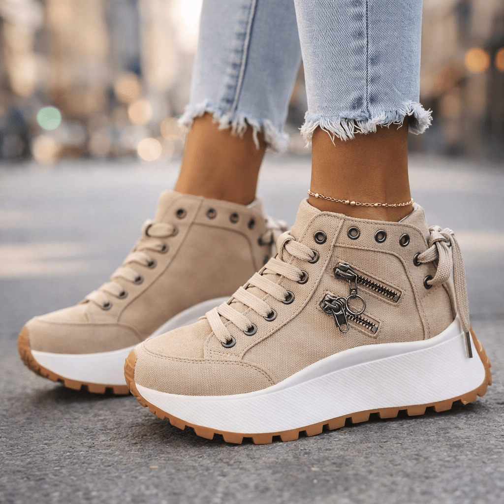 Saylor | Premium High Cut Lace Shoes