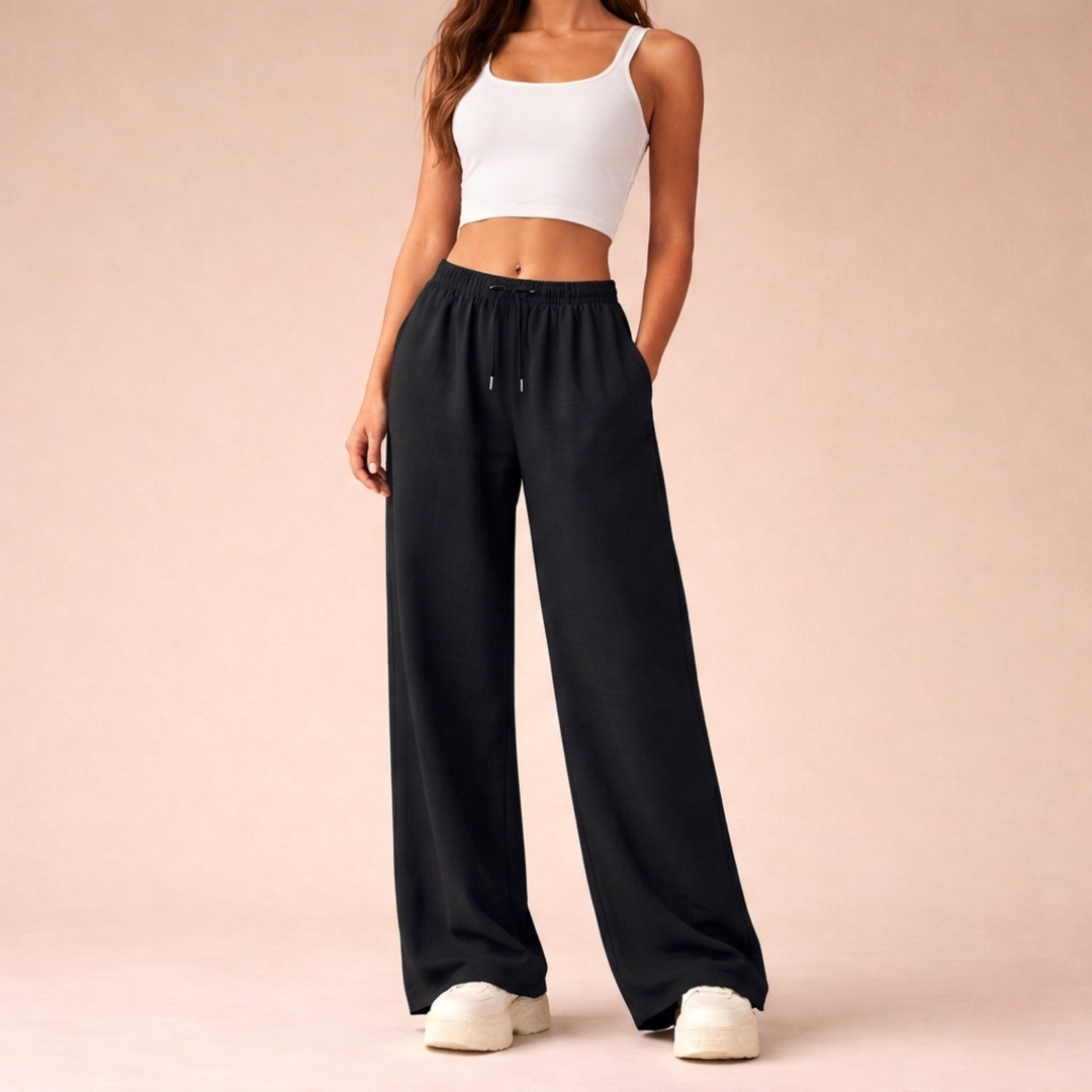 Paige | Relaxed Wide-Leg Joggers