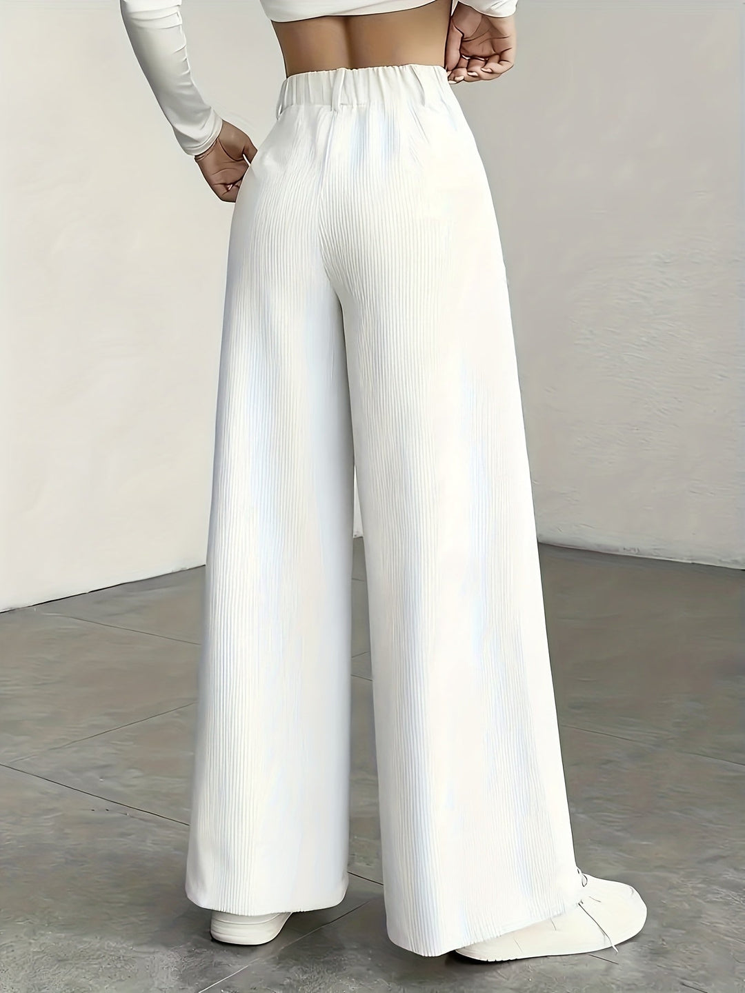 Kimberly | High-Waisted Wide-Leg Trousers