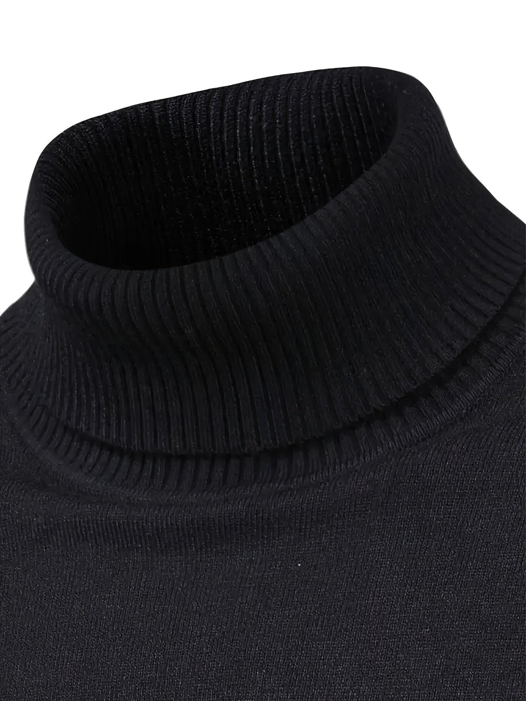 Malcolm | Classic Mock-Neck Jumper
