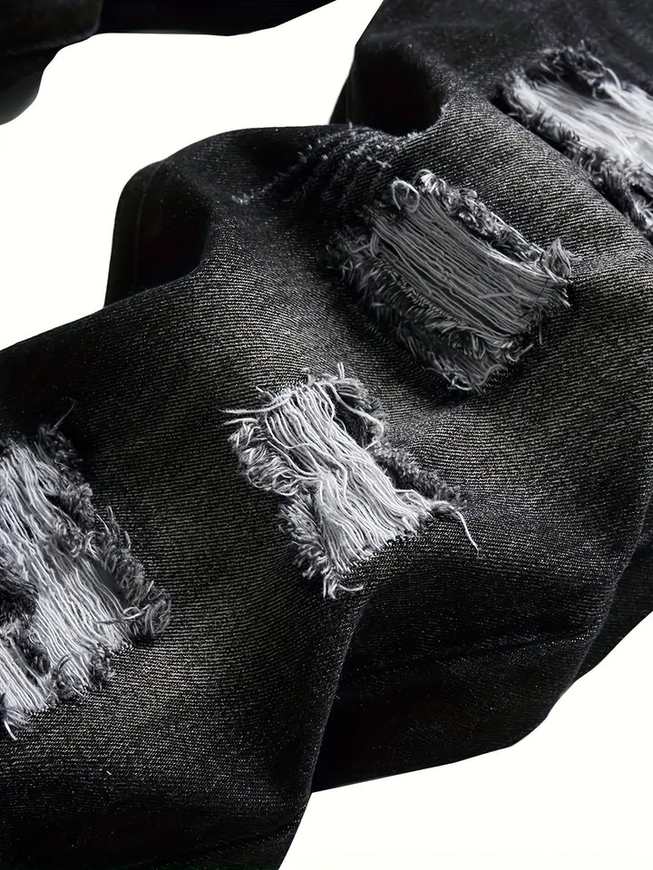 Caleb | Rugged Straight-Leg Jeans