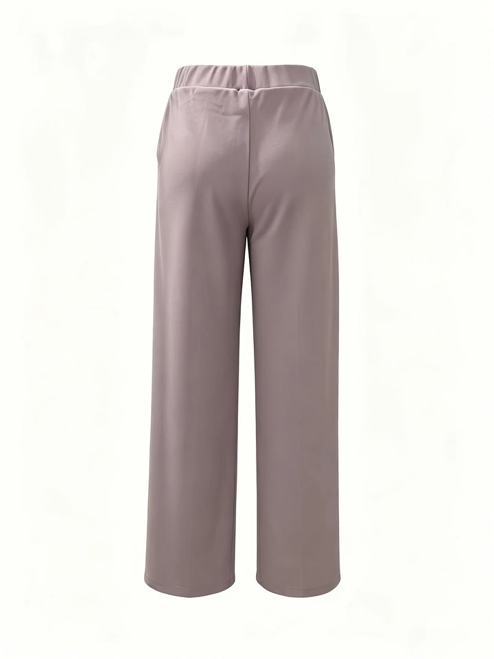 Claudia | High-Waisted Wide-Leg Trousers