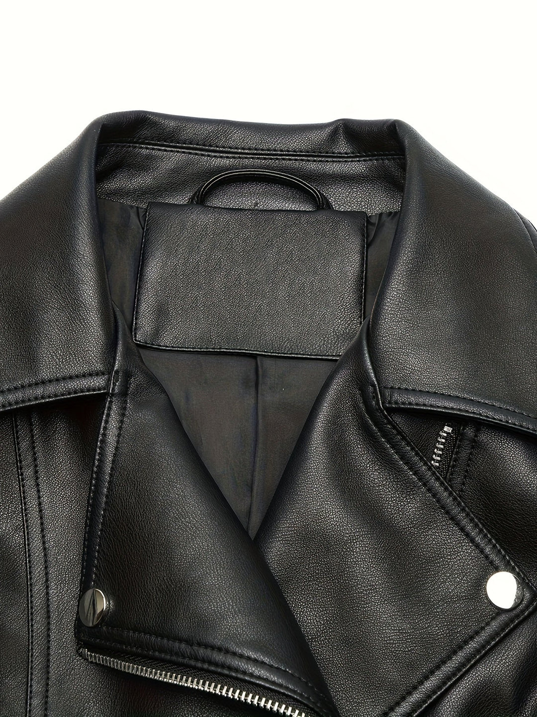 Mabel | Sculpted Zip-Front Moto Jacket