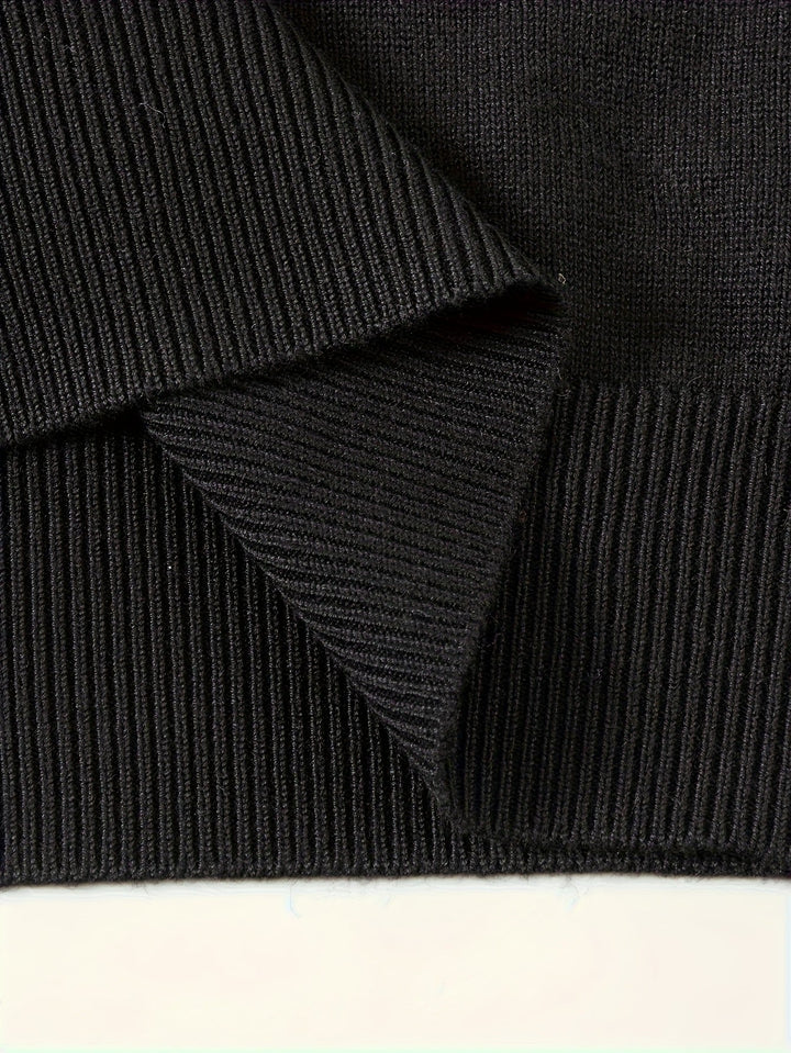 Donovan | Refined Quarter-Zip Polo Jumper