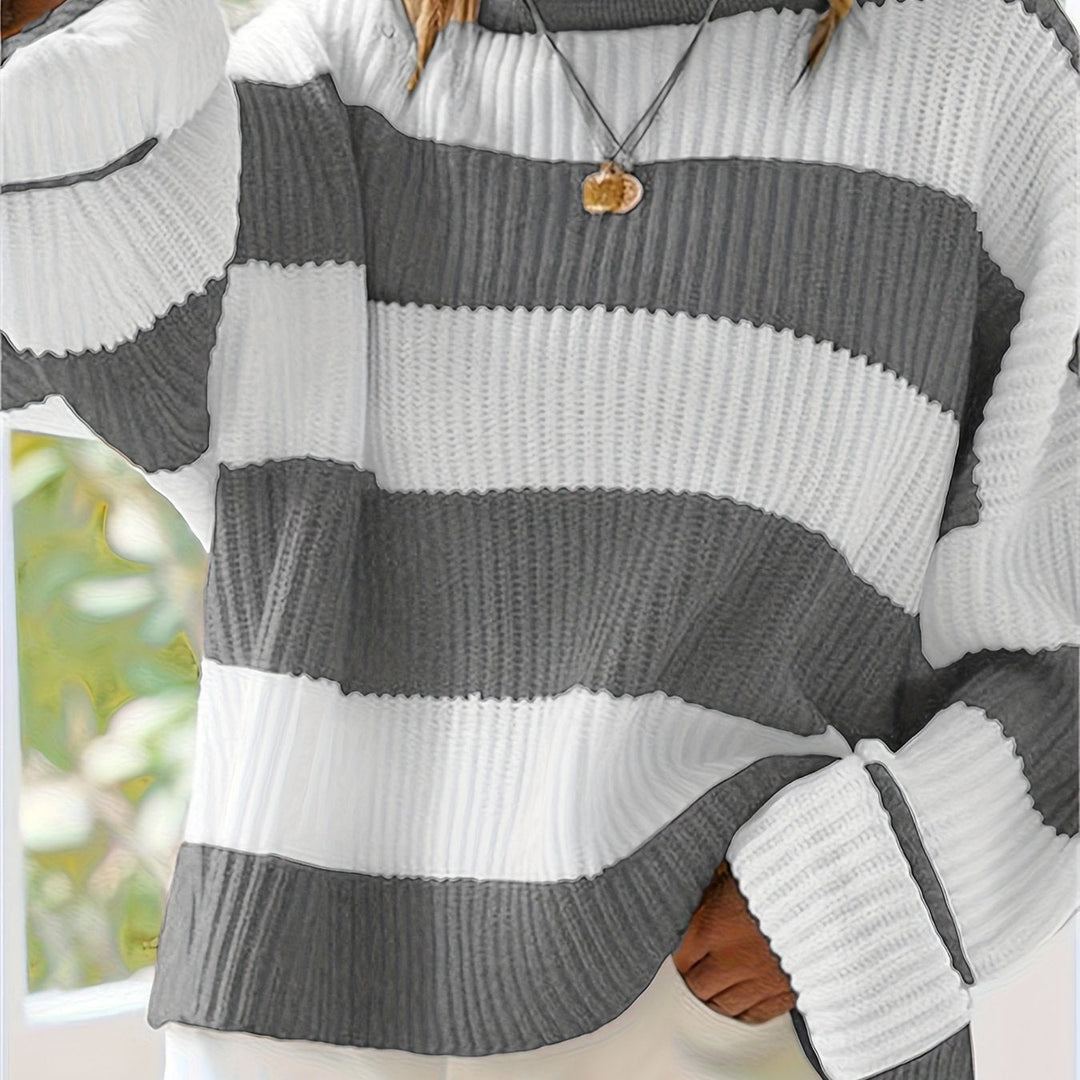 Ivy | Relaxed colourblock Jumper