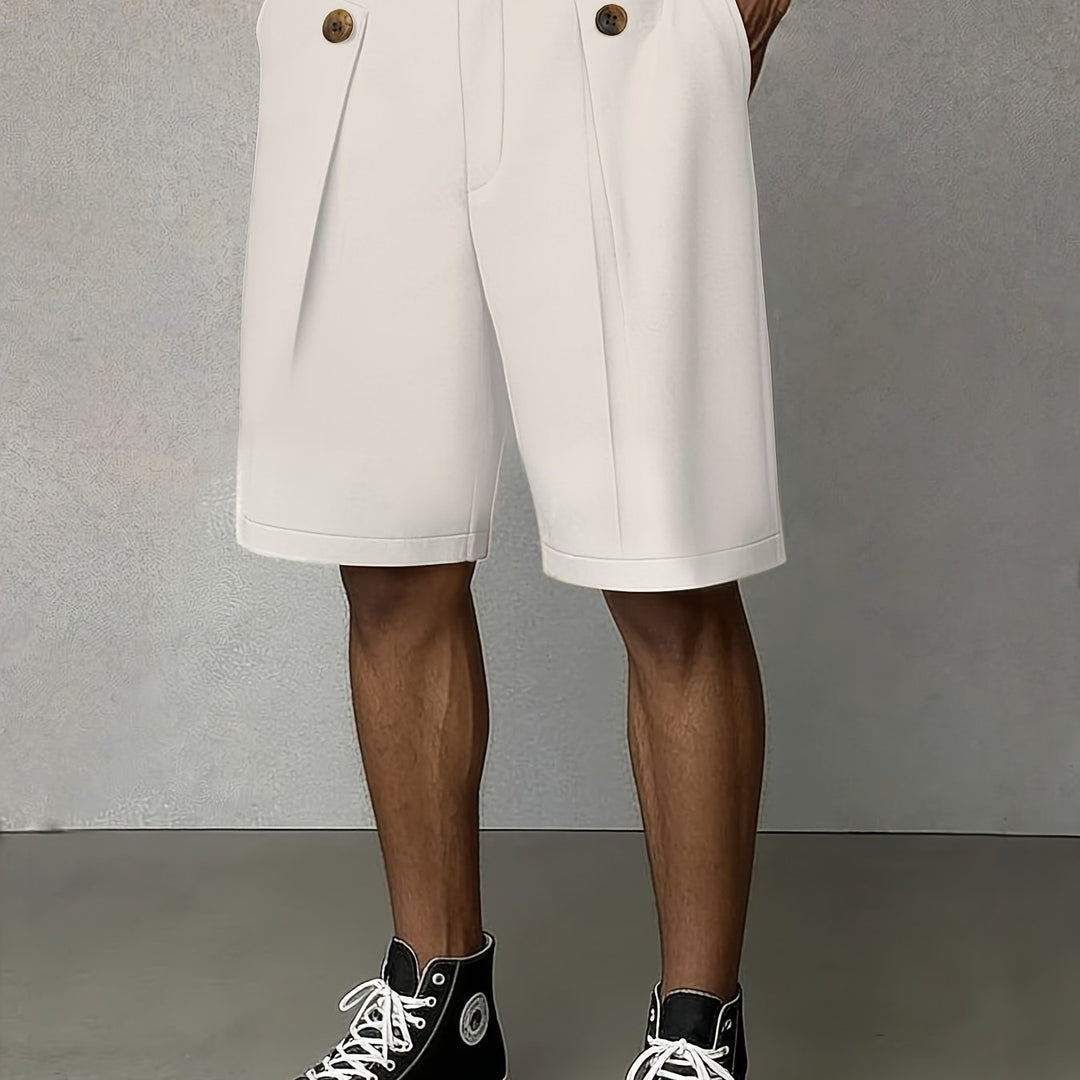 Harlan | Tailored Pleated Shorts