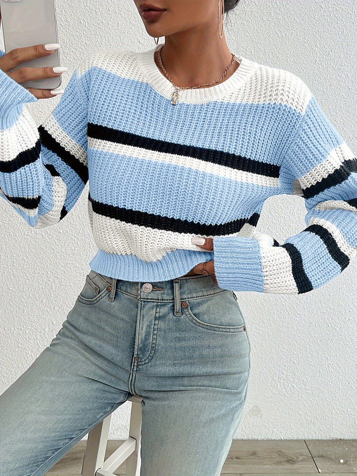 Wren | colourblock Striped Jumper