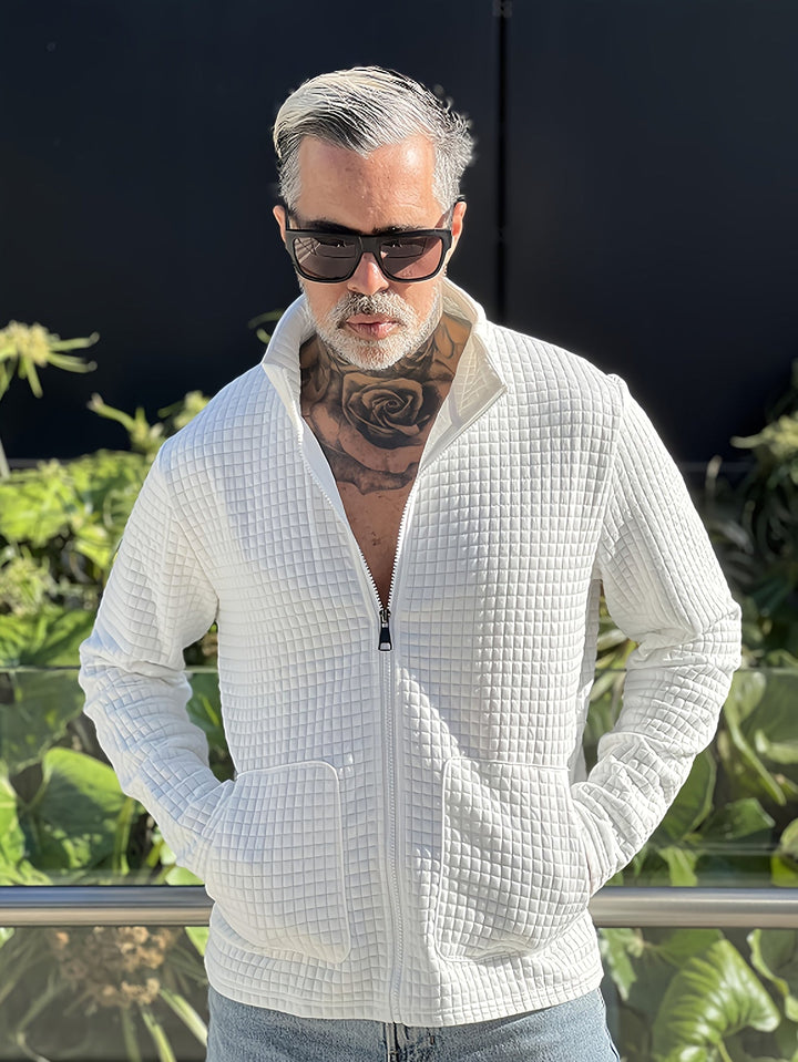 Hugo | Textured Zip-Up Jacket