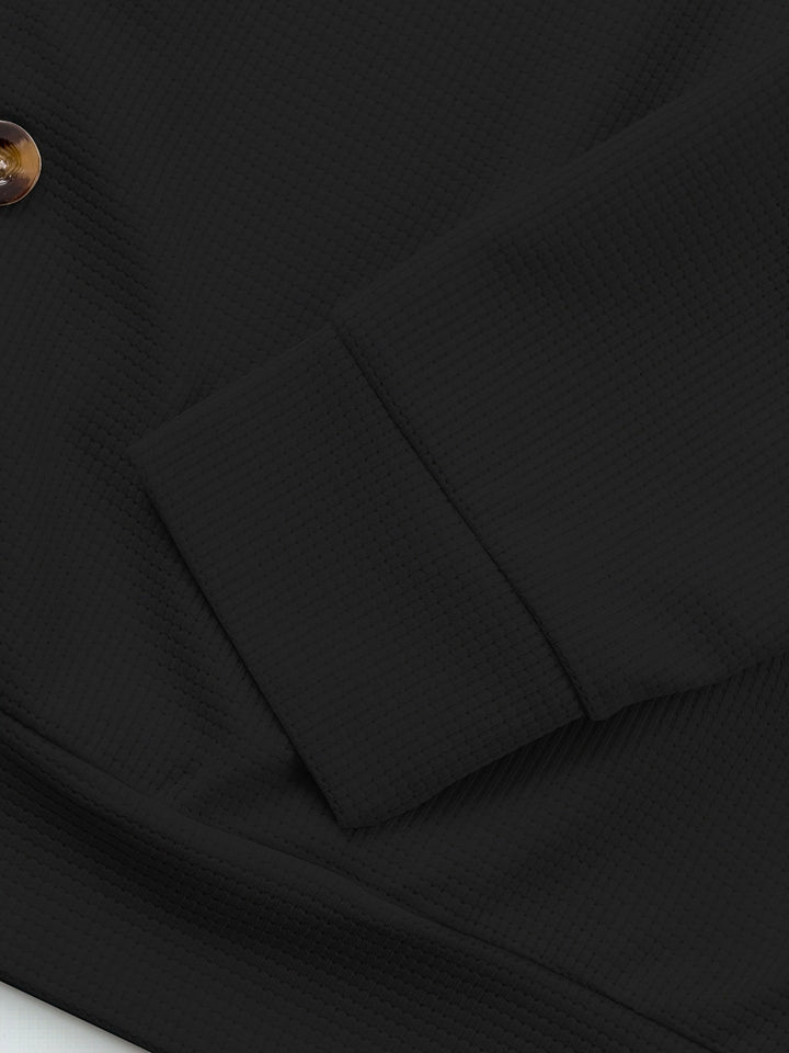 Foster | Textured Button-Up Jacket