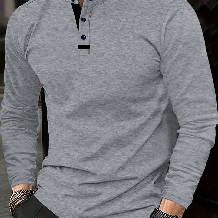 Jasper | Refined Long-Sleeve Henley