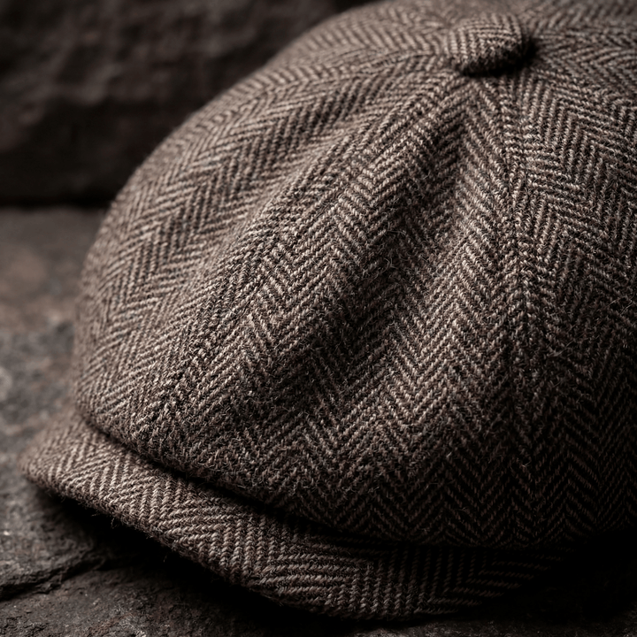 Manuel | Vintage Herringbone Everyday Cap